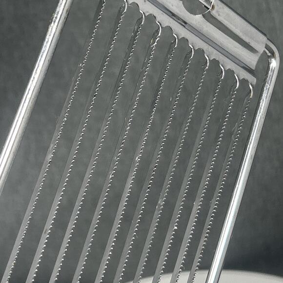 Vintage EKCO USA Tomato Slicer Kitchen Tool Parallel Blades Black Handle - Picture 7 of 12